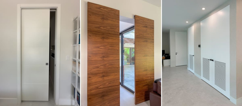 Contemporary doors are durability and functionality