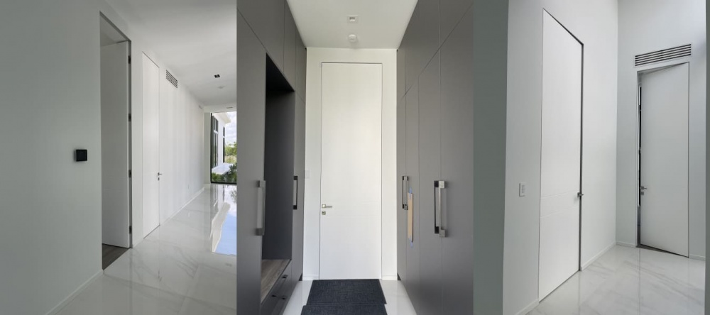 Frameless and Minimalist Door Designs