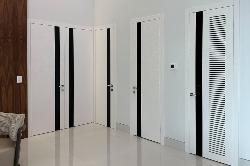 Frosted Glass Panel Doors