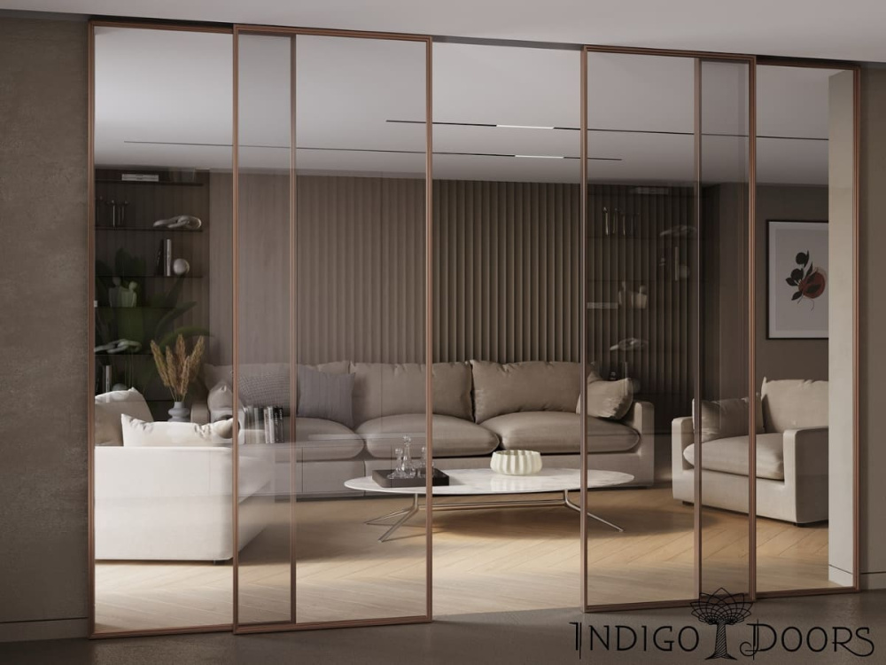 Glass Interior Doors for Openness and Light