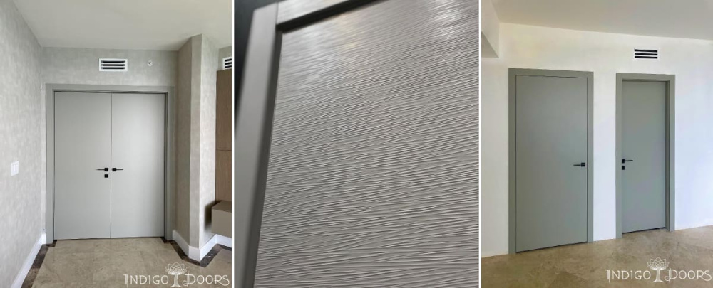 Gray interior doors modern and versatile choice