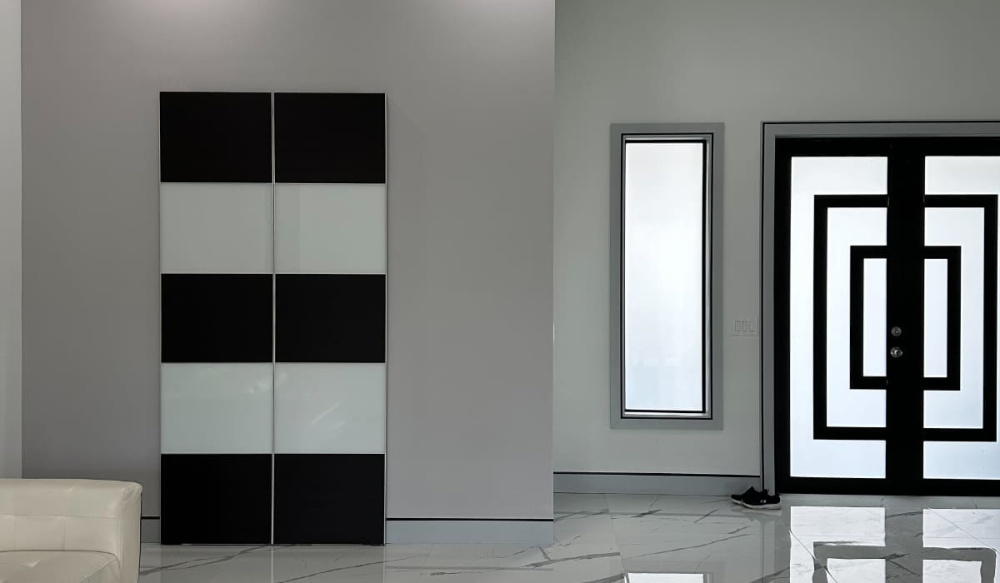 Magic Modern Interior Doors with Concealed Sliding System