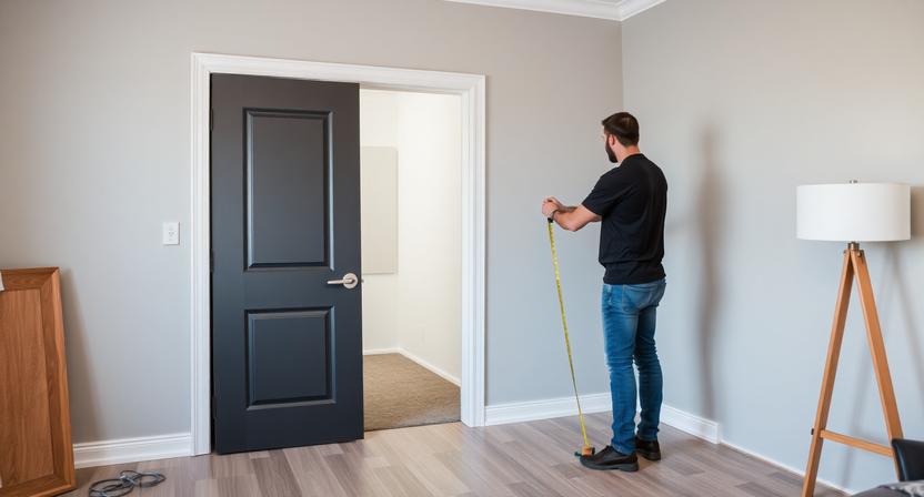 Measure the Existing Door and Frame Carefully