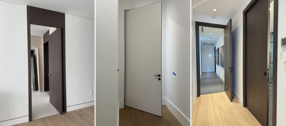 modern European roto interior doors in the USA