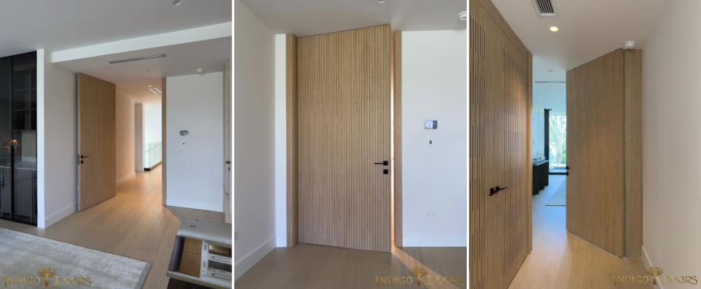 Modern interior doors for a balanced farmhouse look