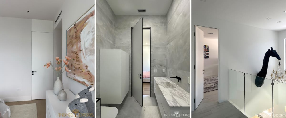 Modern interior doors for seamless integration