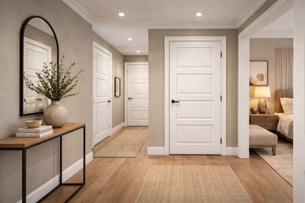 Panel Interior Doors and Their Architectural Presence