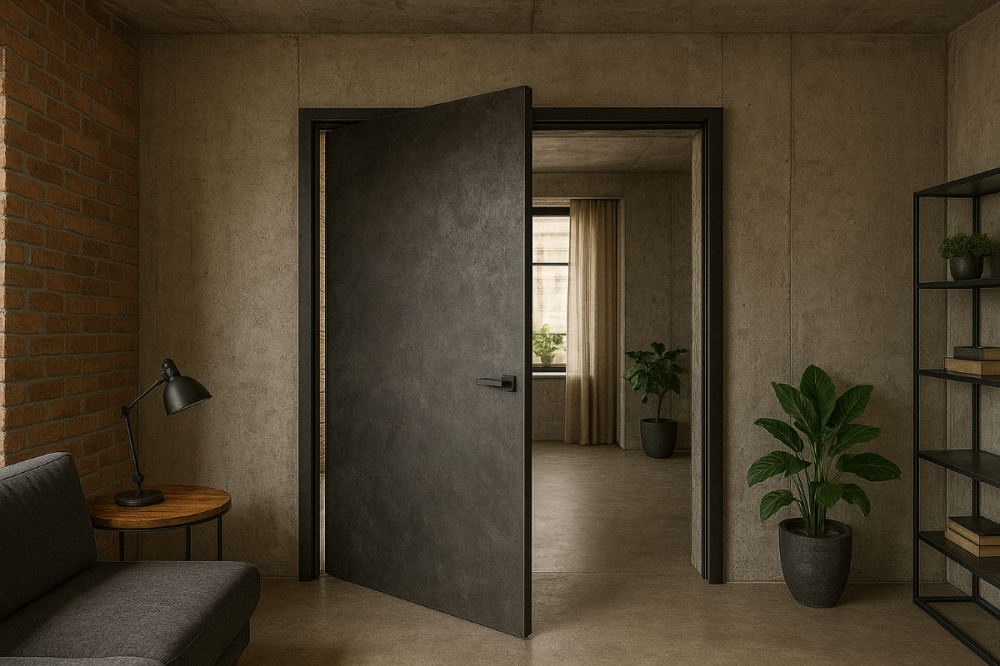 Pivot Doors for a Modern Loft Touch