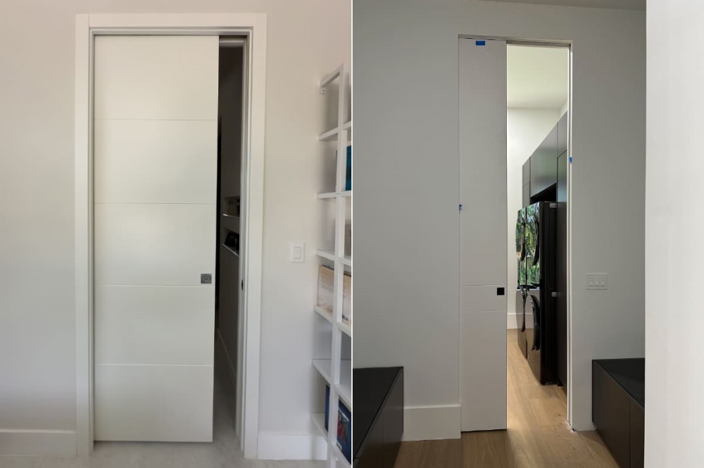 Pocket Doors for Laundry Room