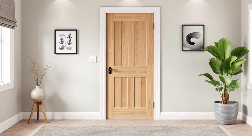 Vertical Slat Wood Doors