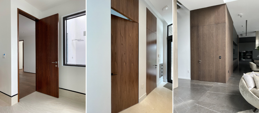 Walnut Brown Door Color Trends