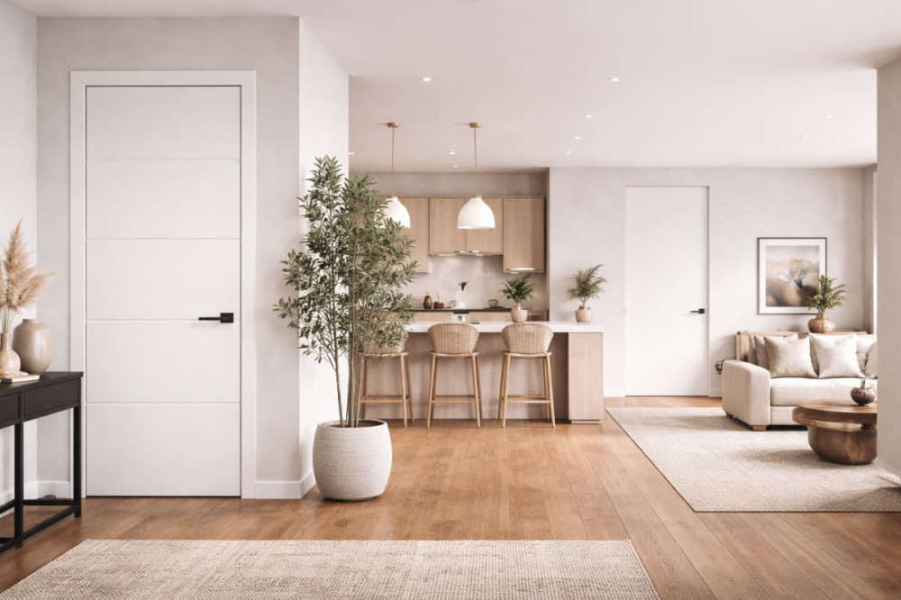 Why Interior Door Styles Matter in Open Floor Plans