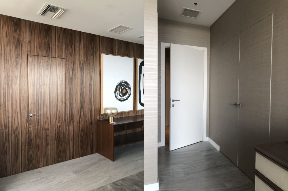 Why Modern Homes Compare Frameless and Flush Interior Doors